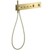Image de hansgrohe AXOR ShowerComposition module thermostatique Select, 4 consommateurs, 610/110, 12573, Couleur: Optique en or poli