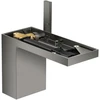 Image de hansgrohe Axor MyEdition A Mitigeur lavabo 110 150 mm, avec vidage pop-up, sans plaque, poli bleu