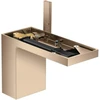 Image de hansgrohe Mitigeur monocommande lavabo 110 Axor MyEdition A 150 mm, avec vidage poussoir, sans plaque, chromé poli or