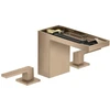 Image de hansgrohe Axor MyEdition A Robinet lavabo 3 trous 110, 150 mm, avec vidage poussoir, sans garniture, chrome brillant