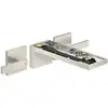 Image de hansgrohe Kit complet Axor MyEdition Mitigeur lavabo 3 trous, chromé, sans plaque, aspect inox