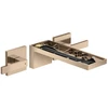 Image de hansgrohe Axor MyEdition Set complet Robinet lavabo 3 trous, chromé poli, or rouge