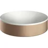Image de hansgrohe AXOR Suite lavabo à poser, rond, D 400mm, avec cadre métal, sans trop-plein, SolidSurface, 42001310, Couleur: Or rouge brossé