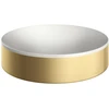 Image de hansgrohe Axor Suite vasque posée 400 mm, optique or brossé, blanc