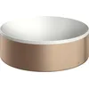 Image de hansgrohe AXOR Suite lavabo à poser, rond, D 300mm, avec cadre métal, sans trop-plein, SolidSurface, 42000, Couleur: Or rouge brossé