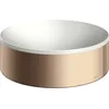 Image de hansgrohe AXOR Suite lavabo à poser, rond, D 300mm, avec cadre métal, sans trop-plein, SolidSurface, 42000300, Couleur: Rouge poli or