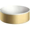 Image de hansgrohe Lavabo à poser Axor Suite 300 mm, optique or brossé, blanc