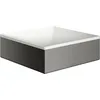 Image de hansgrohe AXOR Suite lavabo à poser, rectangulaire, 285x285mm, avec cadre métal, sans trop-plein, SolidSurface, 42002, Couleur: Chrome noir poli