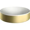 Image de hansgrohe AXOR Suite lavabo à poser, rond, D 400mm, avec cadre métal, sans trop-plein, SolidSurface, 42001950, Couleur: laiton brossé