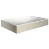 Image de hansgrohe AXOR Suite lavabo à poser, rectangulaire, 600x600mm, avec cadre métal, sans trop-plein, SolidSurface, 42004, Couleur: Nickel brossé