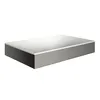Image de hansgrohe AXOR Suite lavabo à poser, rectangulaire, 600x600mm, avec cadre métal, sans trop-plein, SolidSurface, 42004, Couleur: Chrome noir poli