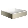 Image de hansgrohe AXOR Suite lavabo à poser, rectangulaire, 400x400mm, avec cadre métal, sans trop-plein, SolidSurface, 42003, Couleur: Nickel poli