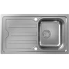 Image de hansgrohe Évier encastré S44 avec égouttoir, US 45 cm, 850x490 mm, ES