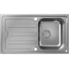 Image de hansgrohe Évier encastré S44 avec égouttoir, 840x480 mm, acier inoxydable