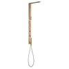 Image de hansgrohe AXOR ShowerComposition Panneau de douche, avec thermostat, douche de tête 110/220, douchette dépaule, accessoires inclus, 12595, Couleur: Bronze brossé