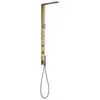 Image de hansgrohe Axor D-Pane Ensemble de douche m TH, KB, 110x220mm, 1 an, SB, poli r gol