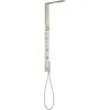 Image de hansgrohe AXOR ShowerComposition Panneau de douche, avec thermostat, douche de tête 110/220, douchette dépaule, accessoires inclus, 12595, Couleur: aspect inox
