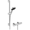 Image de hansgrohe Ensemble de douche Pulsify Select S 669mm Barre + Douchette, 3 jets, chrome
