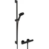 Image de hansgrohe Ensemble de douche Pulsify Select S 959mm BrSt + douchette, 3 jets, noir mat