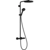 Image de hansgrohe Ensemble de douche Pulsify S Puro avec mitigeur, 2 consommateurs, 11,2 l/min, noir mat