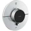 Image de hansgrohe AXOR ShowerSelect ID thermostat, encastré, rond, 2 consommateurs, 36750000, Couleur: chrome