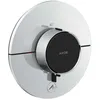 Image de hansgrohe AXOR ShowerSelect ID thermostat, Highflow, encastré, 1 consommateur, une sortie supplémentaire, rond, 36776000, Couleur: chrome