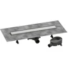 Image de hansgrohe Kit complet DR RainDrain Go 600 pose arrière pour carrelage, installation plate BST