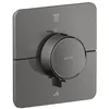 Image de hansgrohe AXOR ShowerSelect ID thermostat, encastré, softsquare, 2 consommateurs, 36754330, Couleur: Polished Black Chrome