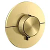 Image de hansgrohe AXOR ShowerSelect ID thermostat, encastré, rond, 1 consommateur, 36756950, Couleur: Brushed Brass