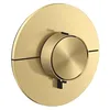 Image de hansgrohe AXOR ShowerSelect ID thermostat, encastré, rond, 1 consommateur, 36756250, Couleur: Brushed Gold Optic