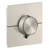 Image de Hansgrohe AXOR ShowerSelect ID thermostat, encastré, carré, 1 consommateur, 36757, Couleur: aspect inox