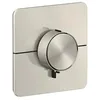 Image de Hansgrohe AXOR ShowerSelect ID thermostat, encastré, softsquare, 1 consommateur, 36758, Couleur: aspect inox