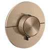 Image de hansgrohe AXOR ShowerSelect ID thermostat, haut débit, encastré, rond, 36759310, Couleur: Brushed Red Gold