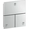 Image de hansgrohe Vanne d'arrêt encastrée Axor ShowerSelect ID kit complet 3 utilisateurs carré BB