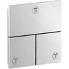 Image de hansgrohe Axor ShowerSelect ID Set complet vanne d’arrêt encastrée 3 utilisateurs carré BRG