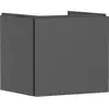 Image de hansgrohe Meuble sous lavabo Xilesa E 1 porte, f WT, 530x470mm, ardoise gr ma