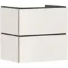 Image de hansgrohe Meuble sous lavabo Xilesa E 630x470mm, 2 tiroirs, pour lavabo, sans poignée, gris mat