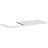 Image de hansgrohe Console Xilesa E 1375x550mm, découpe gauche, beige sable mat
