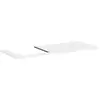 Image de hansgrohe Console Xilesa E 1375x550mm, découpe gauche, blanc mat