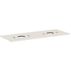 Image de hansgrohe Console Xilesa E 1375x550 mm, sans HL, 2 découpes, beige sable