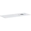 Image de hansgrohe Console Xilesa E 1375x550 mm, sans robinet, découpe droite, blanc mat