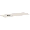 Image de hansgrohe Console Xilesa E 1375x550mm, sans robinet, découpe à gauche, beige sable mat
