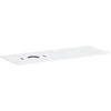 Image de hansgrohe Console Xilesa E 1375x550 mm, sans robinet, découpe à gauche, blanc mat
