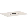 Image de hansgrohe Console Xilesa E AS mi, sans robinet, 780x550mm, beige sable mat