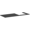 Image de hansgrohe Console Xilesa E 1375x550 mm, découpe à droite, ardoise mat