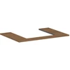 Image de hansgrohe Console Xilesa E avec découpe, 780x550mm, chêne Kashmir