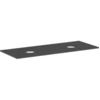 Image de hansgrohe Console Xilesa E 1375x550mm, sans trop-plein, 2 trous, ardoise grise
