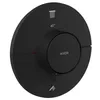 Image de Hansgrohe AXOR ShowerSelect ID thermostat, encastré, rond, 2 consommateurs, 36750, Couleur: noir mat