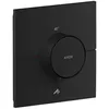 Image de Hansgrohe AXOR ShowerSelect ID thermostat, HighFlow, encastré, 1 consommateur, une sortie supplémentaire, carré, 36777, Couleur: noir mat