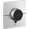 Image de hansgrohe Axor ShowerSelect ID HF Thermostat UP, 1 sortie, sortie supplémentaire, angle, mat noir